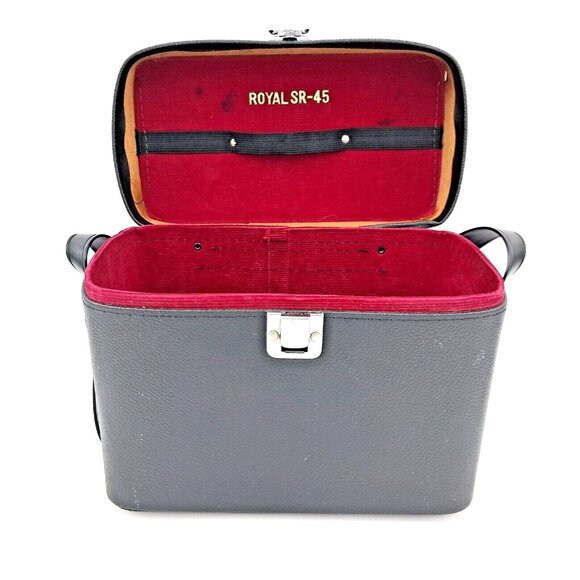 Royal  SR-45 Hard Walled Camera Carrying Bag -RARE-Made in Japan - Picture 1 of 15